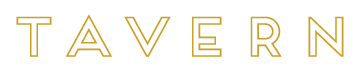 TAVERN logotype Gold